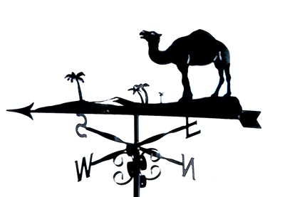 Camel weather vane